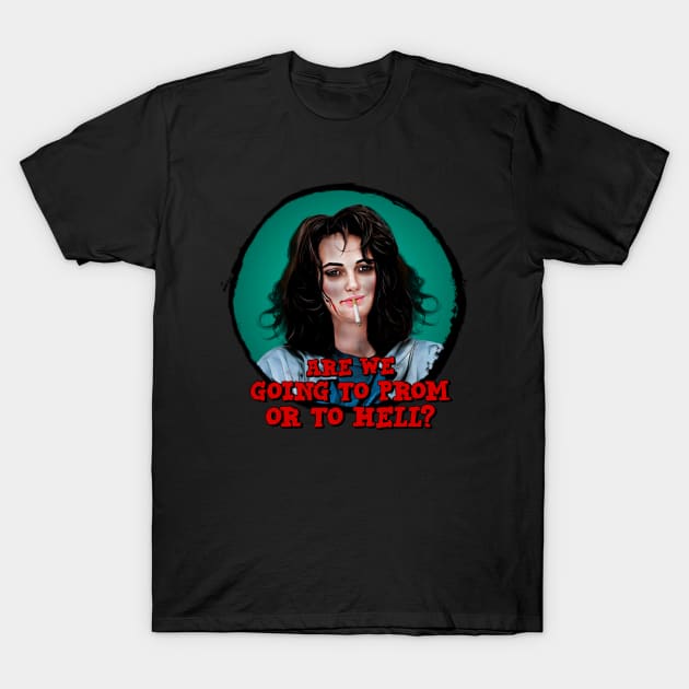 Heathers - Winona Ryder T-Shirt by Indecent Designs